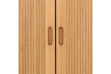 Samay Garderob 100x200 cm - Natur - Förvaring - Sko- & klädförvaring - Garderober & garderobssystem