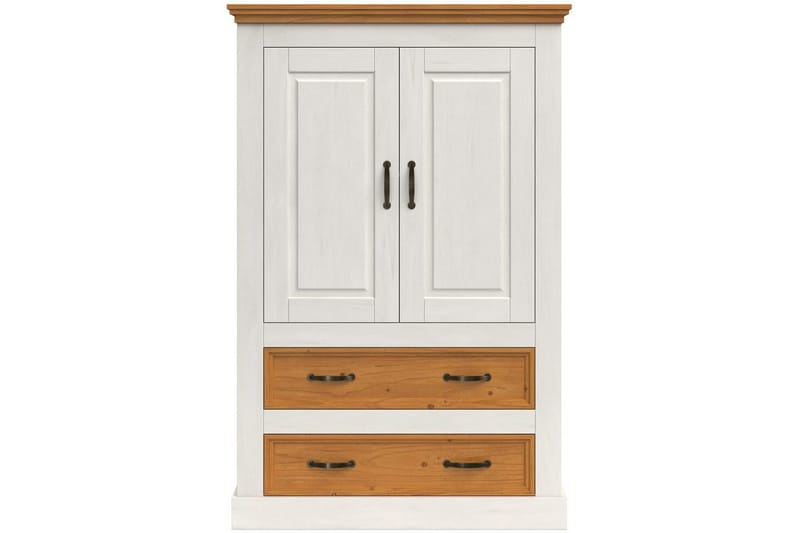 Selma Garderob 86x131 cm - Vit - Förvaring - Sko- & klädförvaring - Garderober & garderobssystem