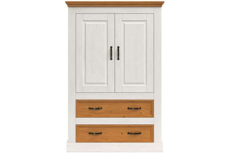 Selma Garderob 86x131 cm - Vit - Förvaring - Sko- & klädförvaring - Garderober & garderobssystem