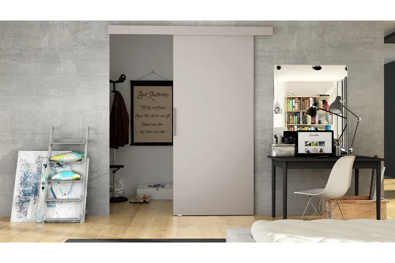 Seranor Skjutdörr - Beige - Förvaring - Sko- & klädförvaring - Garderober & garderobssystem