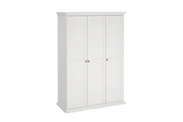 Shoiba Garderob 138,8x200,6 cm - Vit - Förvaring - Sko- & klädförvaring - Garderober & garderobssystem