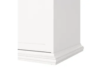 Shoiba Garderob 138,8x200,6 cm - Vit - Förvaring - Sko- & klädförvaring - Garderober & garderobssystem