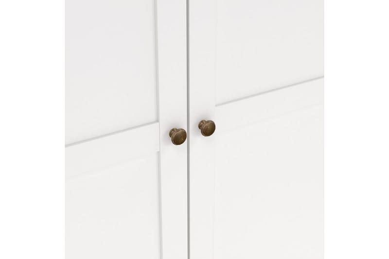 Shoiba Garderob 138,8x200,6 cm - Vit - Förvaring - Sko- & klädförvaring - Garderober & garderobssystem