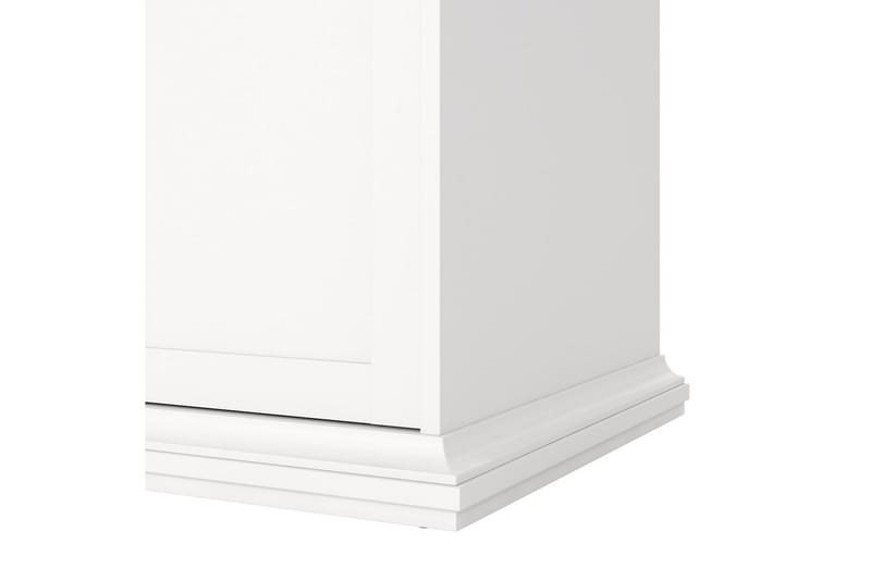 Shoiba Garderob 138,8x200,6 cm - Vit - Förvaring - Sko- & klädförvaring - Garderober & garderobssystem