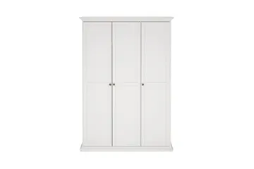 Shoiba Garderob 138,8x200,6 cm - Vit - Förvaring - Sko- & klädförvaring - Garderober & garderobssystem