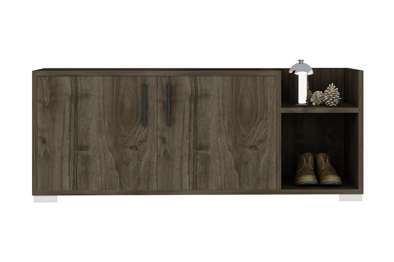 AGATEA Skoskåp 110x49,8 cm Brun - Förvaring - Sko- & klädförvaring - Skoförvaring