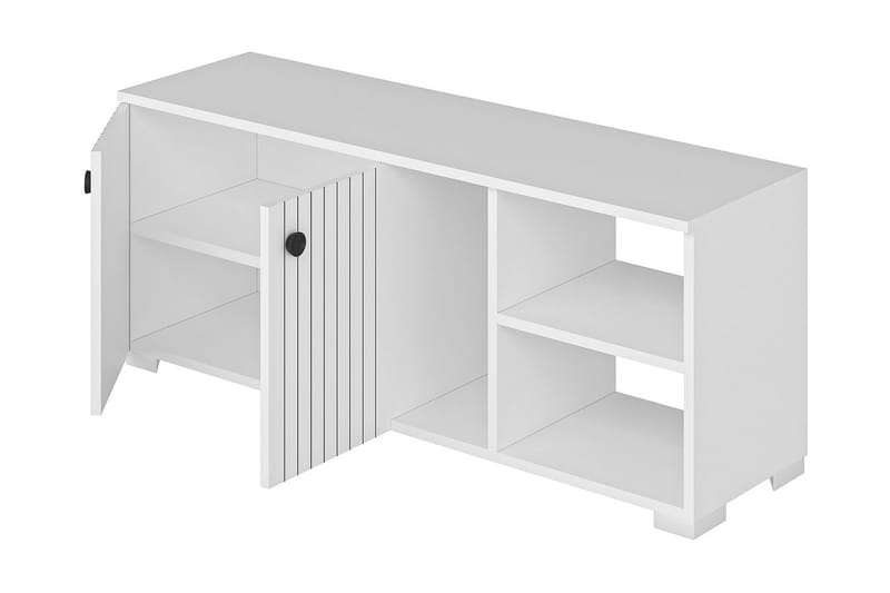 AGATEA Skoskåp 120x51,6 cm Vit - Förvaring - Sko- & klädförvaring - Skoförvaring