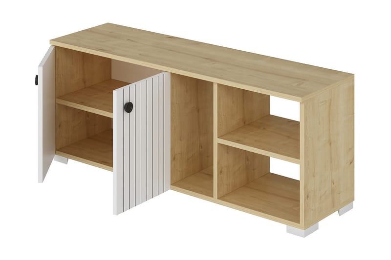 AGATEA Skoskåp 120x51,6 cm Vit - Förvaring - Sko- & klädförvaring - Skoförvaring