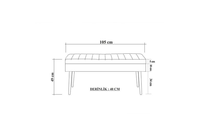 Anaya Skobänk 105 cm - Förvaring - Sko- & klädförvaring - Skoförvaring