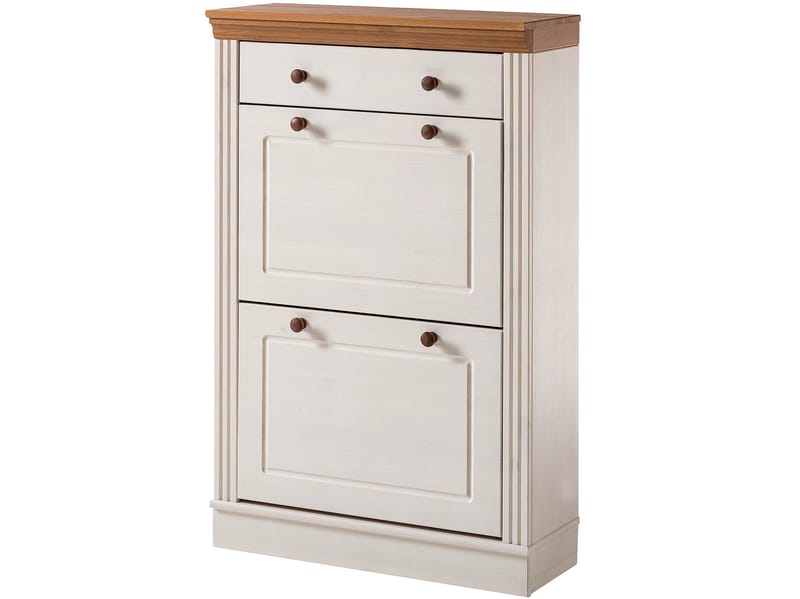 Anita Skoställ 80x105 cm - Vit/Honung - Förvaring - Sko- & klädförvaring - Skoförvaring