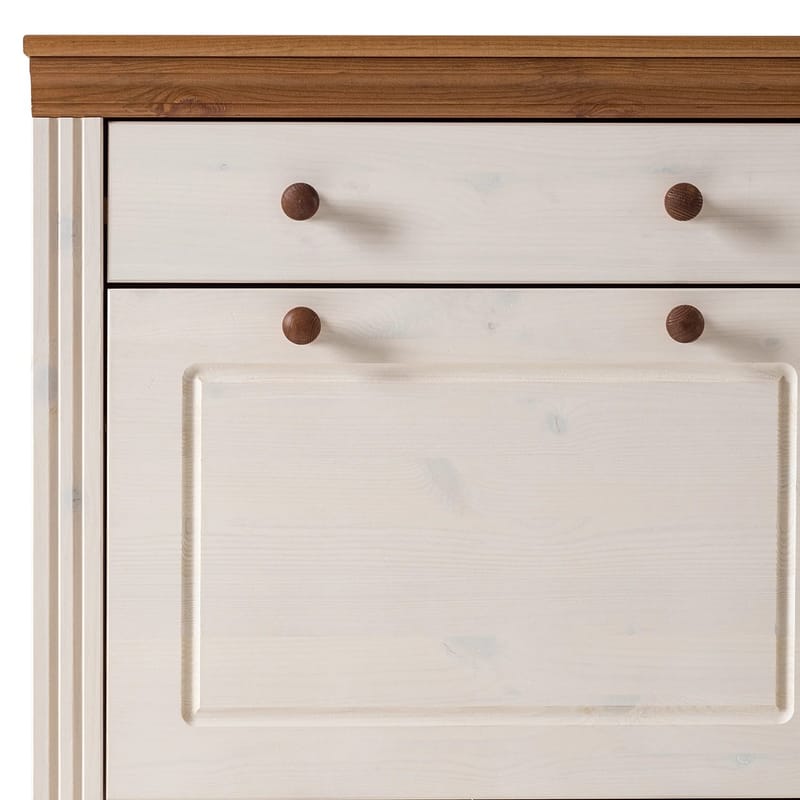 Anita Skoställ 80x105 cm - Vit/Honung - Förvaring - Sko- & klädförvaring - Skoförvaring