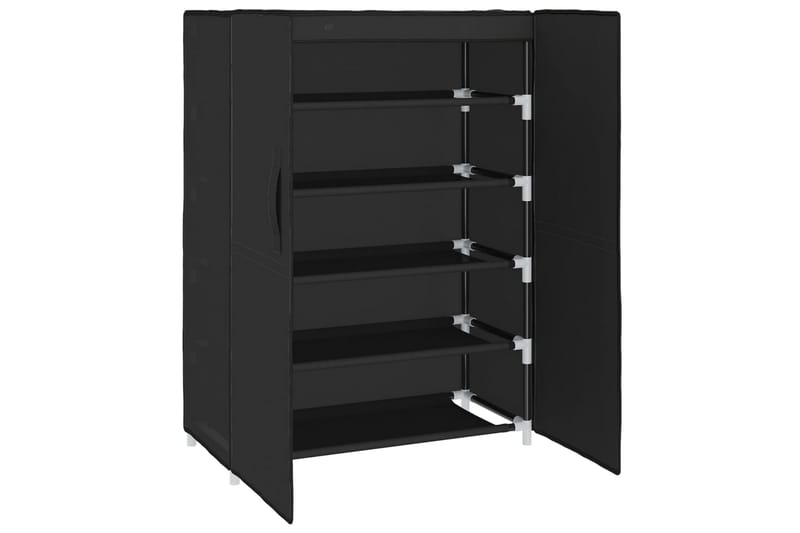 beBasic Skoförvaring 60x28x90 cm svart tyg - Förvaring - Sko- & klädförvaring - Skoförvaring