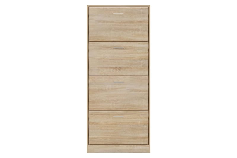 beBasic Skohylla sonoma-ek 63x24x147 cm konstruerat trä - Förvaring - Sko- & klädförvaring - Skoförvaring