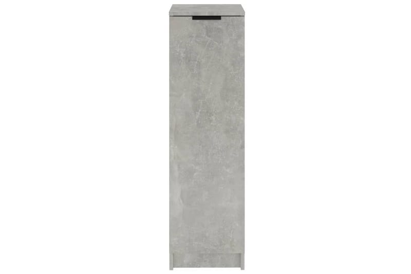 beBasic Skoskåp betonggrå 30x35x100 cm konstruerat trä - Förvaring - Sko- & klädförvaring - Skoförvaring