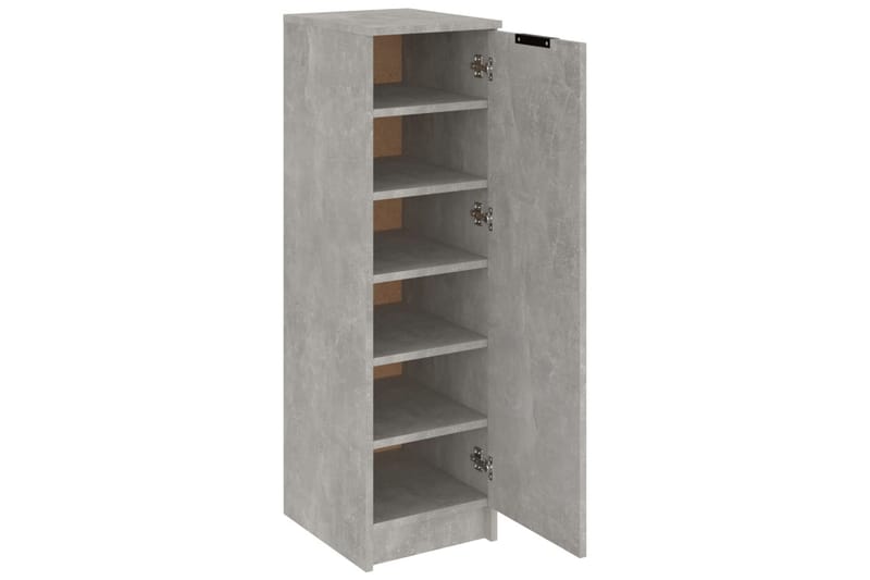 beBasic Skoskåp betonggrå 30x35x100 cm konstruerat trä - Förvaring - Sko- & klädförvaring - Skoförvaring