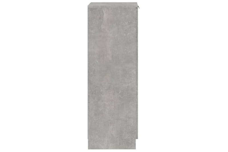 beBasic Skoskåp betonggrå 30x35x100 cm konstruerat trä - Förvaring - Sko- & klädförvaring - Skoförvaring