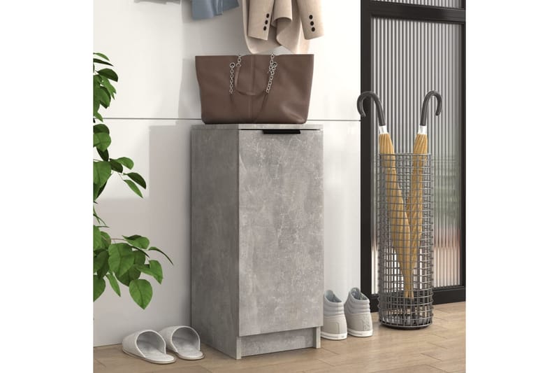 beBasic Skoskåp betonggrå 30x35x70 cm konstruerat trä - Förvaring - Sko- & klädförvaring - Skoförvaring