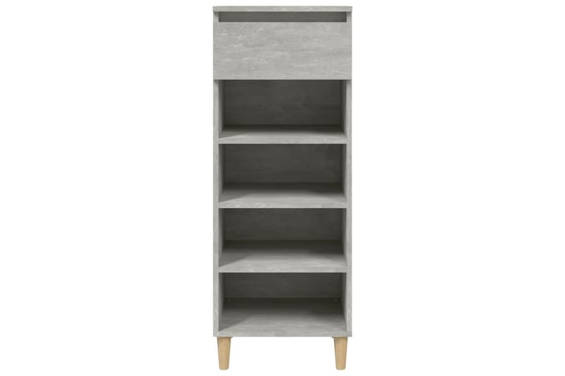 beBasic Skoskåp betonggrå 40x36x105 cm konstruerat trä - Förvaring - Sko- & klädförvaring - Skoförvaring