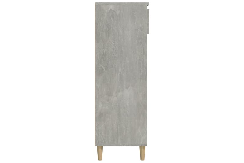 beBasic Skoskåp betonggrå 40x36x105 cm konstruerat trä - Förvaring - Sko- & klädförvaring - Skoförvaring