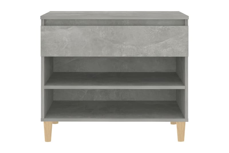 beBasic Skoskåp betonggrå 70x36x60 cm konstruerat trä - Förvaring - Sko- & klädförvaring - Skoförvaring