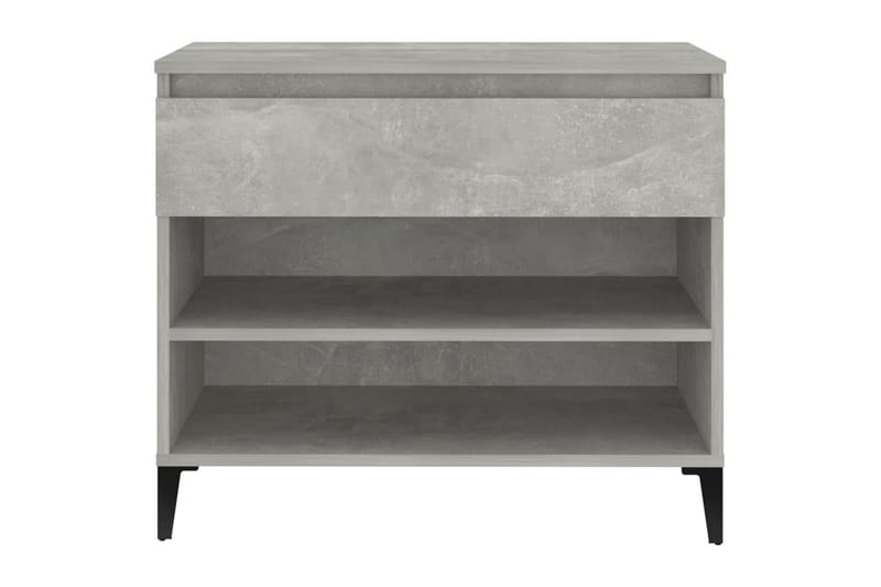 beBasic Skoskåp betonggrå 70x36x60 cm konstruerat trä - Förvaring - Sko- & klädförvaring - Skoförvaring