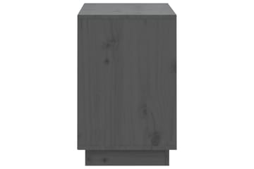 beBasic Skoskåp grå 110x34x52 cm massiv furu - Förvaring - Sko- & klädförvaring - Skoförvaring
