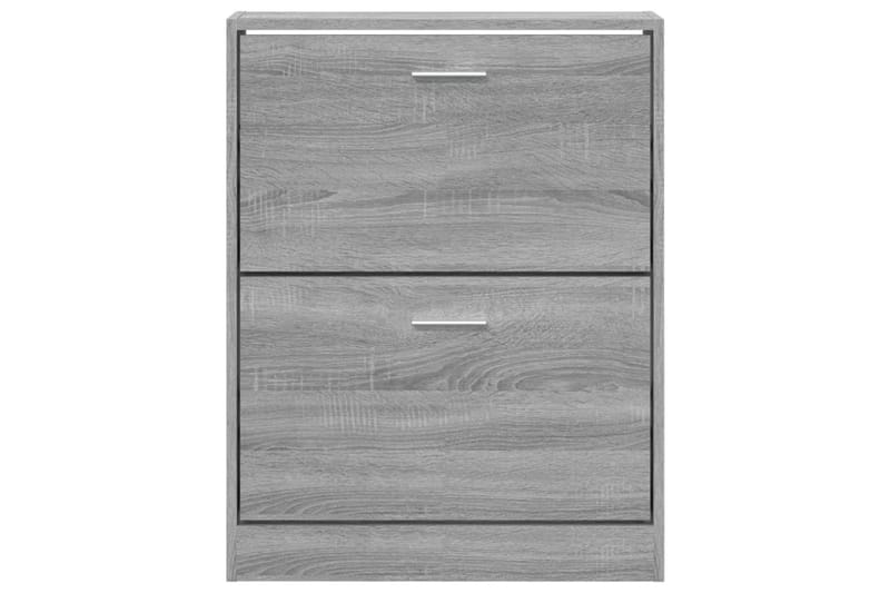 beBasic Skoskåp grå sonoma 59x17x81 cm konstruerat trä - Förvaring - Sko- & klädförvaring - Skoförvaring