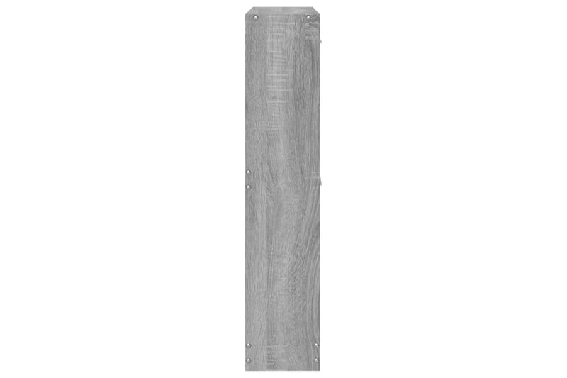 beBasic Skoskåp grå sonoma 59x17x81 cm konstruerat trä - Förvaring - Sko- & klädförvaring - Skoförvaring