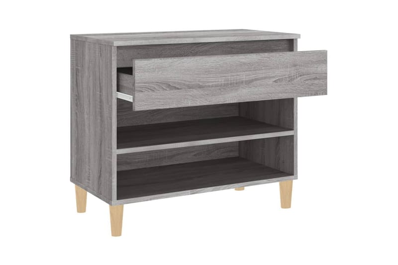 beBasic Skoskåp grå sonoma 70x36x60 cm konstruerat trä - Förvaring - Sko- & klädförvaring - Skoförvaring