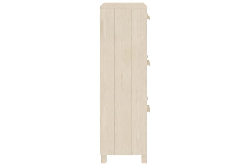 beBasic Skoskåp honungsbrun 59,5x35x117 cm massiv furu - Förvaring - Sko- & klädförvaring - Skoförvaring