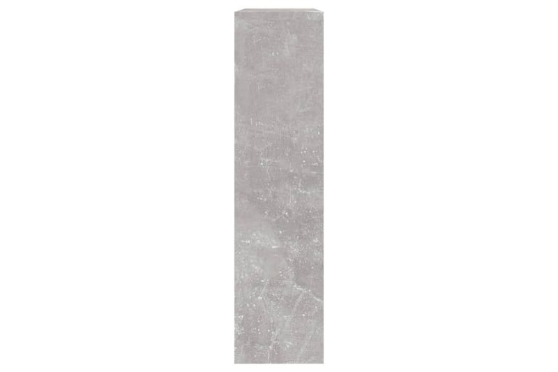 beBasic Skoskåp med 2 skåp betonggrå 63x17x67 cm - Förvaring - Sko- & klädförvaring - Skoförvaring