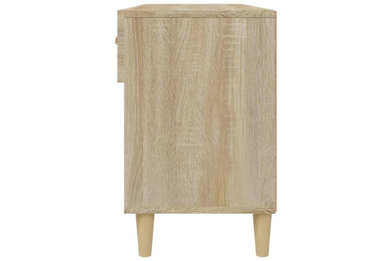 beBasic Skoskåp sonoma-ek 102x35x55 cm konstruerat trä - Förvaring - Sko- & klädförvaring - Skoförvaring