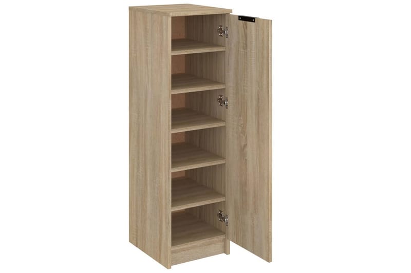 beBasic Skoskåp sonoma-ek 30x35x100 cm konstruerat trä - Förvaring - Sko- & klädförvaring - Skoförvaring