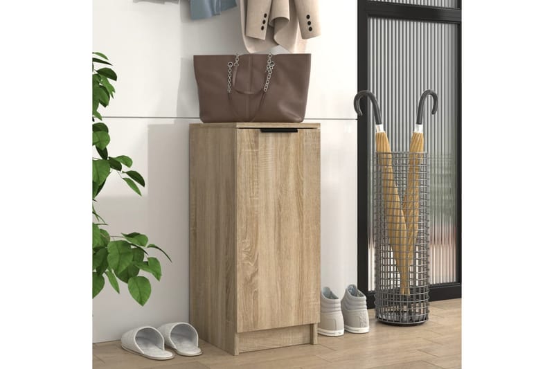 beBasic Skoskåp sonoma-ek 30x35x70 cm konstruerat trä - Förvaring - Sko- & klädförvaring - Skoförvaring