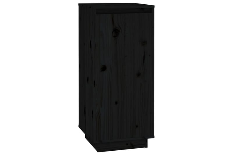 beBasic Skoskåp svart 35x35x80 cm massiv furu - Förvaring - Sko- & klädförvaring - Skoförvaring