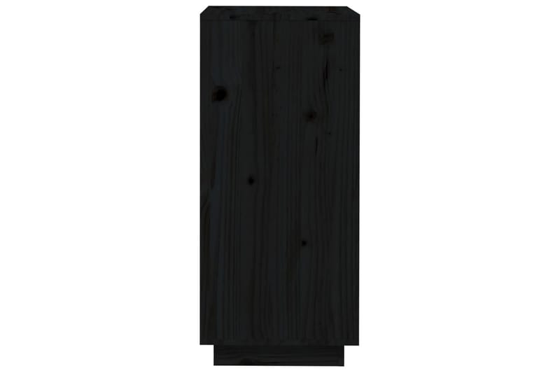 beBasic Skoskåp svart 35x35x80 cm massiv furu - Förvaring - Sko- & klädförvaring - Skoförvaring