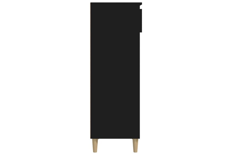 beBasic Skoskåp svart 40x36x105 cm konstruerat trä - Förvaring - Sko- & klädförvaring - Skoförvaring