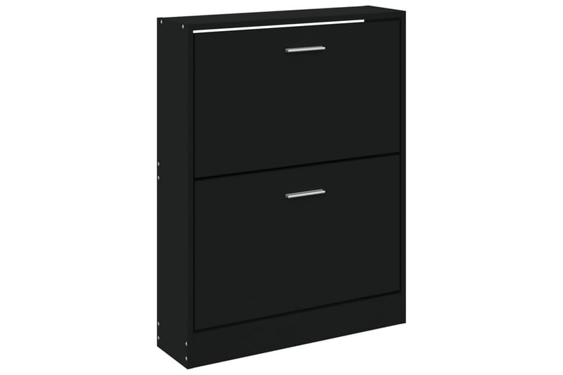 beBasic Skoskåp svart 59x17x81 cm konstruerat trä - Förvaring - Sko- & klädförvaring - Skoförvaring