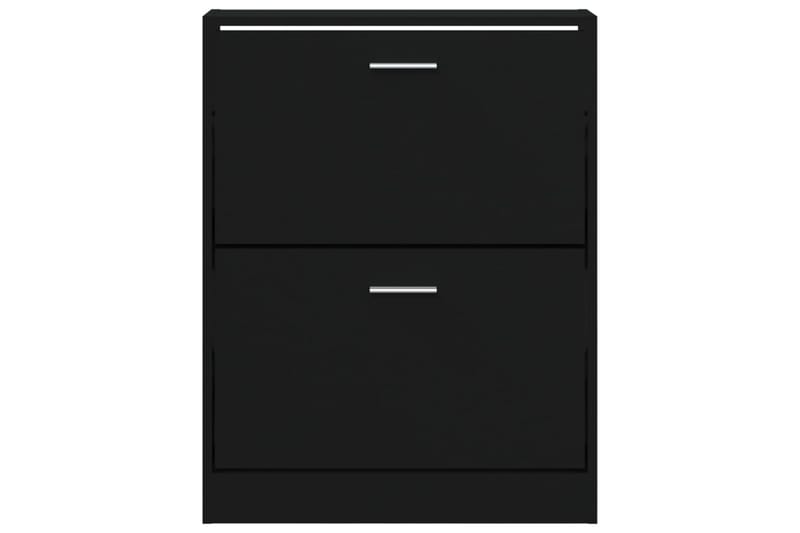beBasic Skoskåp svart 59x17x81 cm konstruerat trä - Förvaring - Sko- & klädförvaring - Skoförvaring