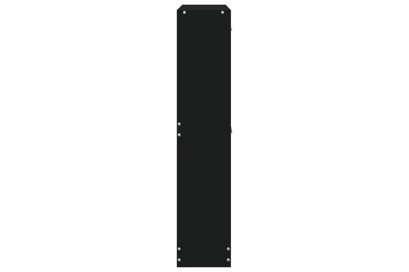 beBasic Skoskåp svart 59x17x81 cm konstruerat trä - Förvaring - Sko- & klädförvaring - Skoförvaring