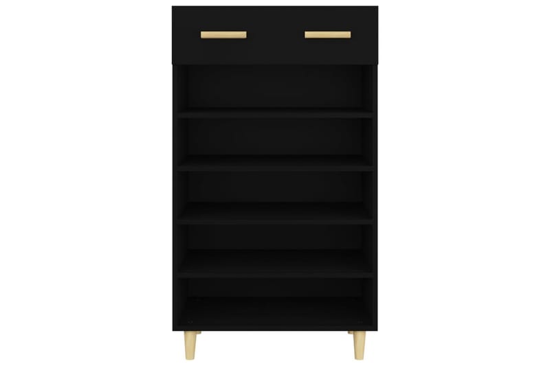 beBasic Skoskåp svart 60x35x105 cm konstruerat trä - Förvaring - Sko- & klädförvaring - Skoförvaring