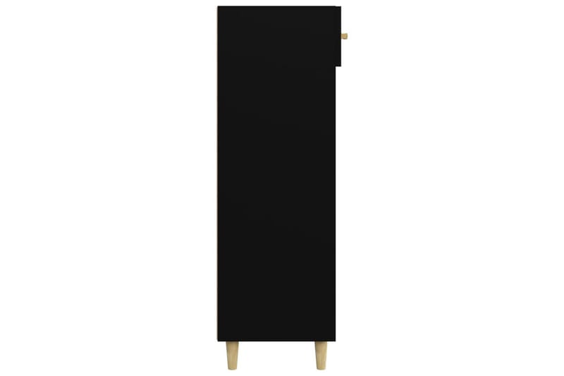 beBasic Skoskåp svart 60x35x105 cm konstruerat trä - Förvaring - Sko- & klädförvaring - Skoförvaring