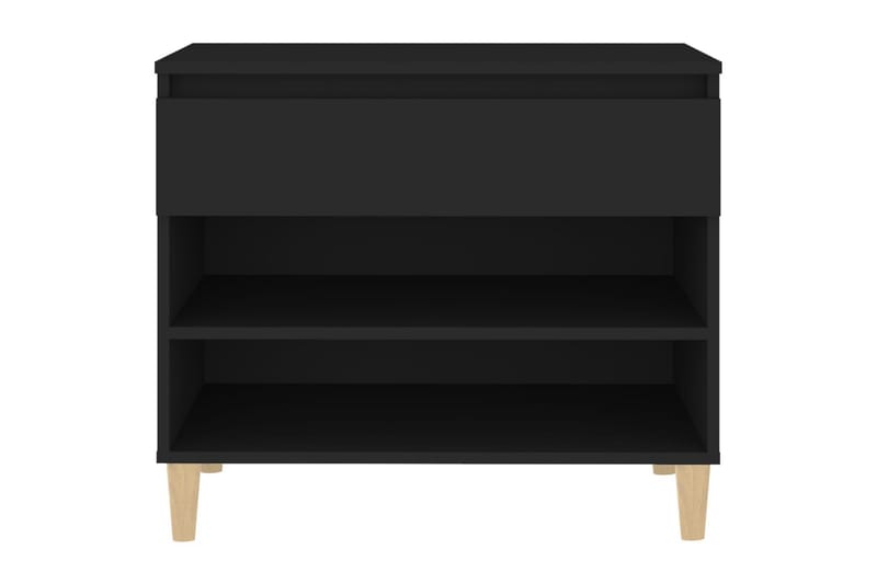 beBasic Skoskåp svart 70x36x60 cm konstruerat trä - Förvaring - Sko- & klädförvaring - Skoförvaring