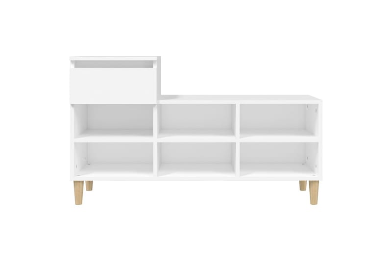 beBasic Skoskåp vit 102x36x60 cm konstruerat trä - Förvaring - Sko- & klädförvaring - Skoförvaring