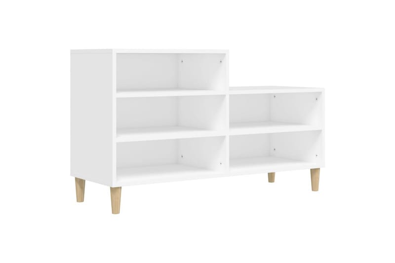 beBasic Skoskåp vit 102x36x60 cm konstruerat trä - Förvaring - Sko- & klädförvaring - Skoförvaring