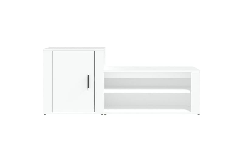 beBasic Skoskåp vit 130x35x54 cm konstruerat trä - Förvaring - Sko- & klädförvaring - Skoförvaring