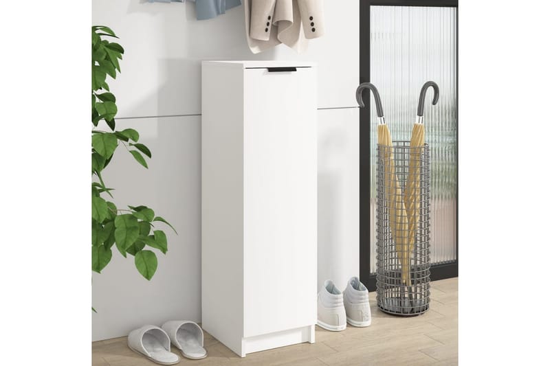 beBasic Skoskåp vit 30x35x100 cm konstruerat trä - Förvaring - Sko- & klädförvaring - Skoförvaring