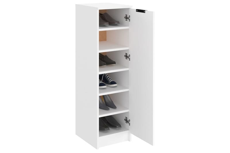 beBasic Skoskåp vit 30x35x100 cm konstruerat trä - Förvaring - Sko- & klädförvaring - Skoförvaring