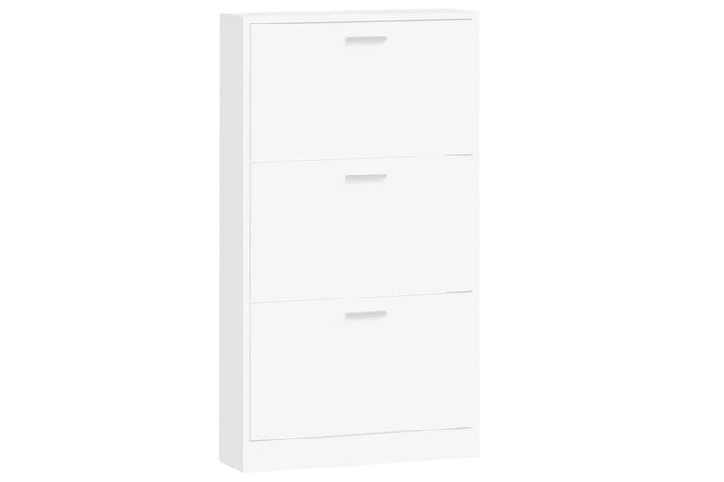 beBasic Skoskåp vit 59x17x108 cm konstruerat trä - Förvaring - Sko- & klädförvaring - Skoförvaring