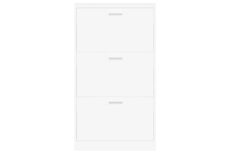 beBasic Skoskåp vit 59x17x108 cm konstruerat trä - Förvaring - Sko- & klädförvaring - Skoförvaring